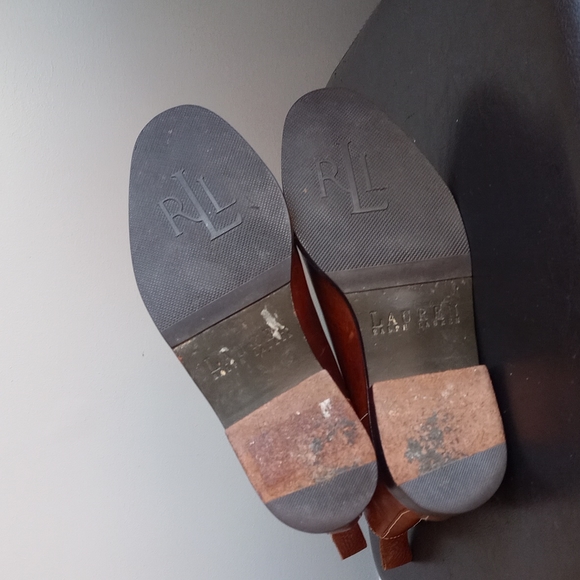 Lauren Ralph Lauren Leather Chelsea Boots - Picture 8 of 11